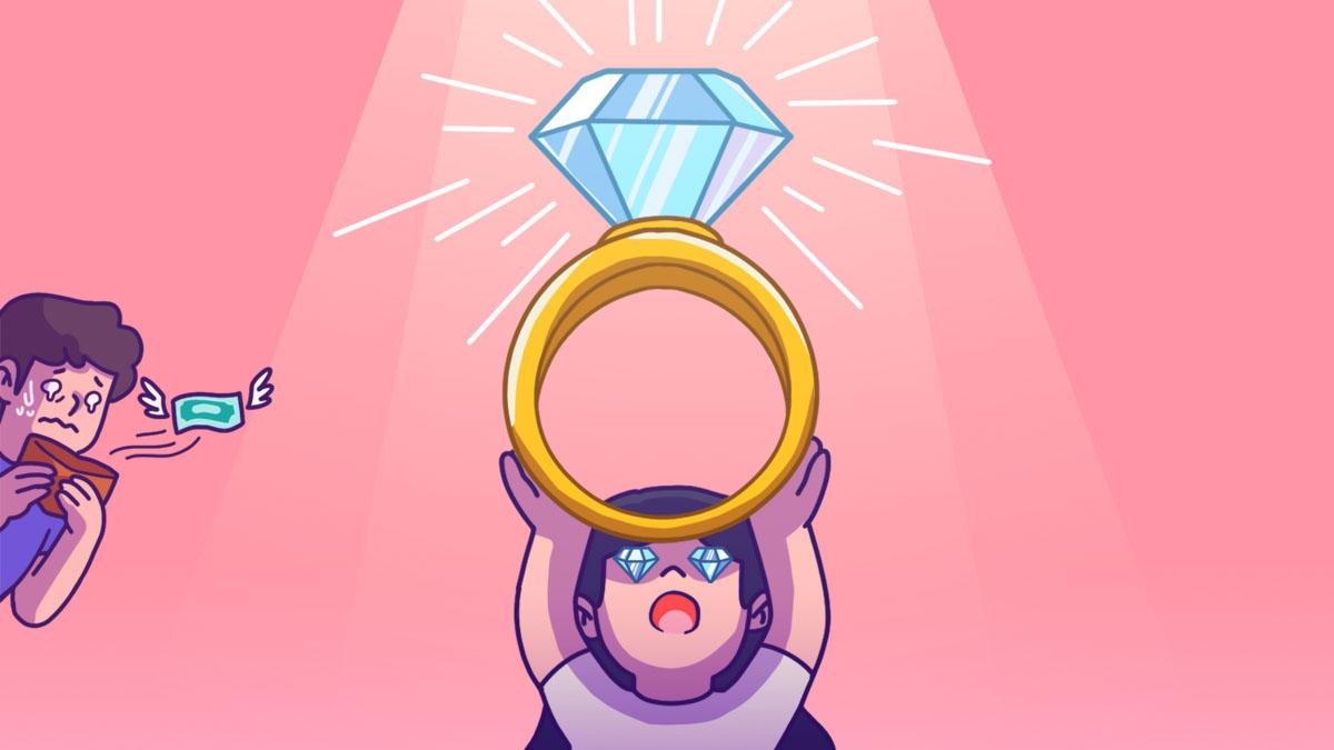 #65: Do We Really Need Diamond Rings to Get Married?