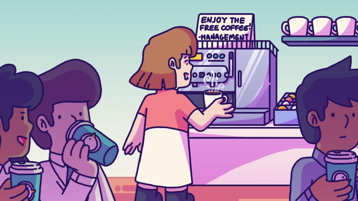 I Save US$3 A Day By Drinking Free Office Coffee