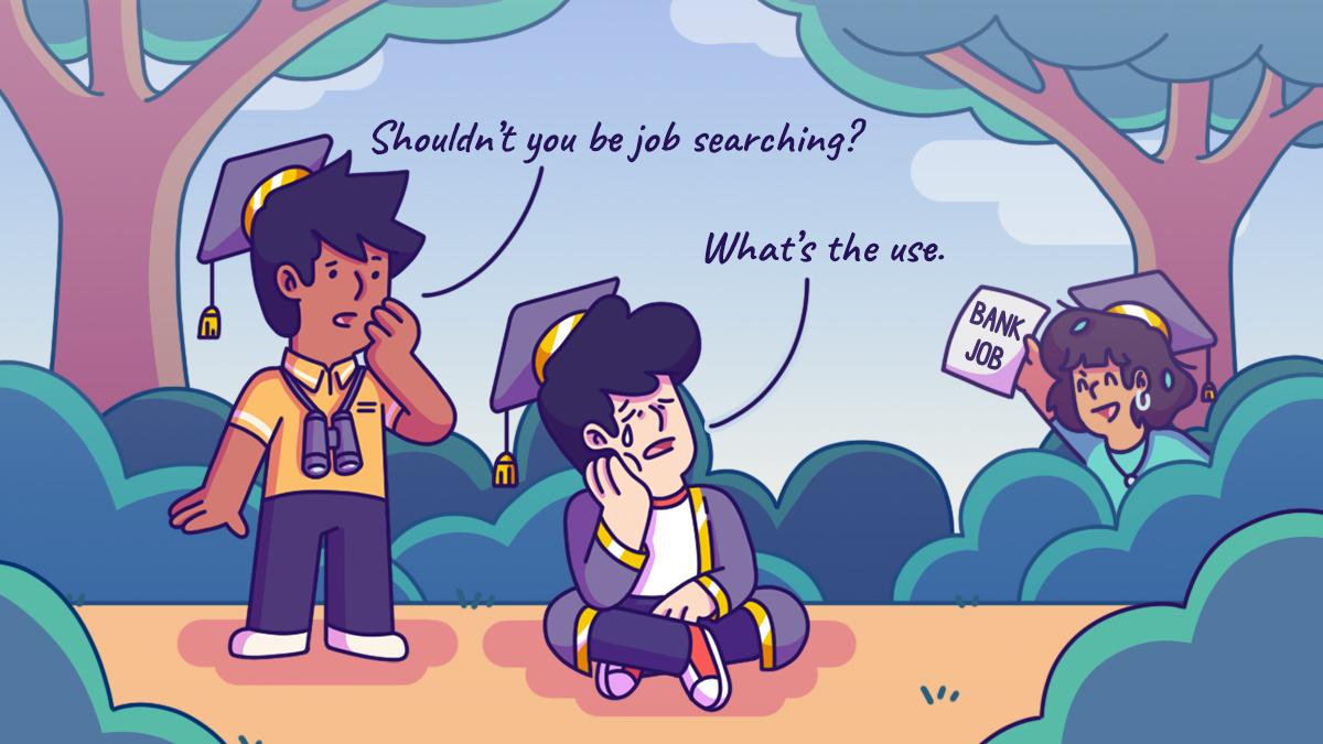 Are Fresh Graduates Actively Finding Jobs Or Have They Given Up?